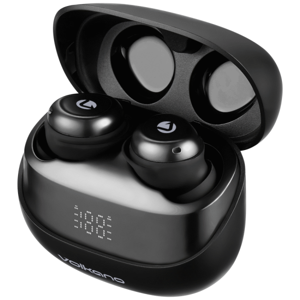 Volkano Aspen True Wireless Earphones - Black