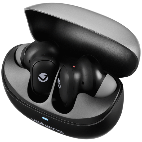Volkano Sugar-Cube Active Noise Cancelling True Wireless Earphones - Black