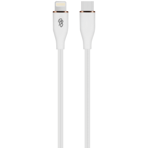Pro Bass FlexiCord Series 2m 27w Type-C to Lightning Charging Cable - White