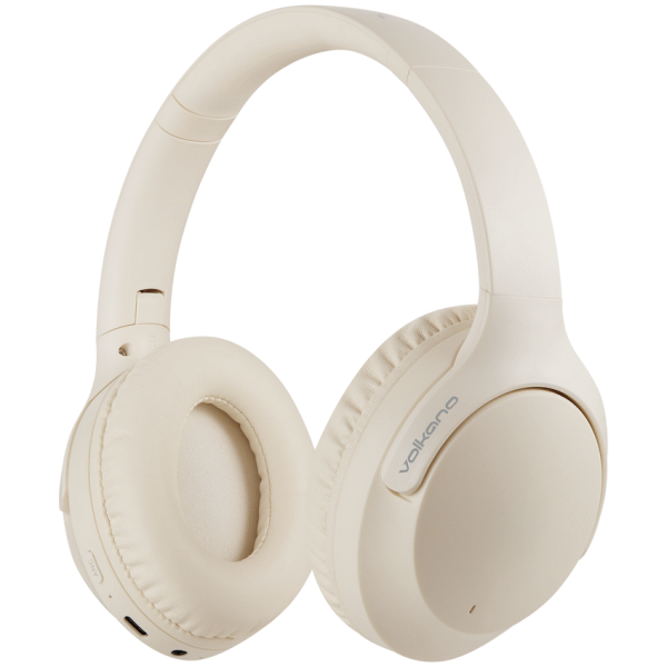 Volkano Odyssey ANC Bluetooth Wireless Headphone - Nude