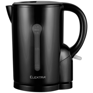 Elektra 1.7l Plastic Cordless Kettle - Black