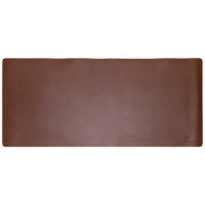 Everfurn Prime Faux Leather Desk Mat - Brown
