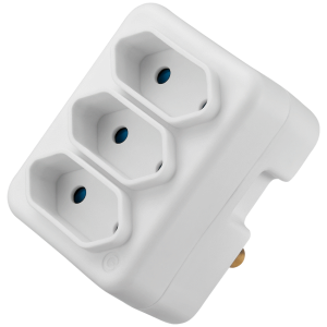 Ellies 3-Way Euro Adaptor