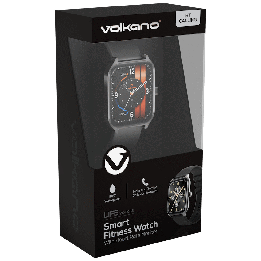 Volkano Life Series Smart Watches - Black - Image 10