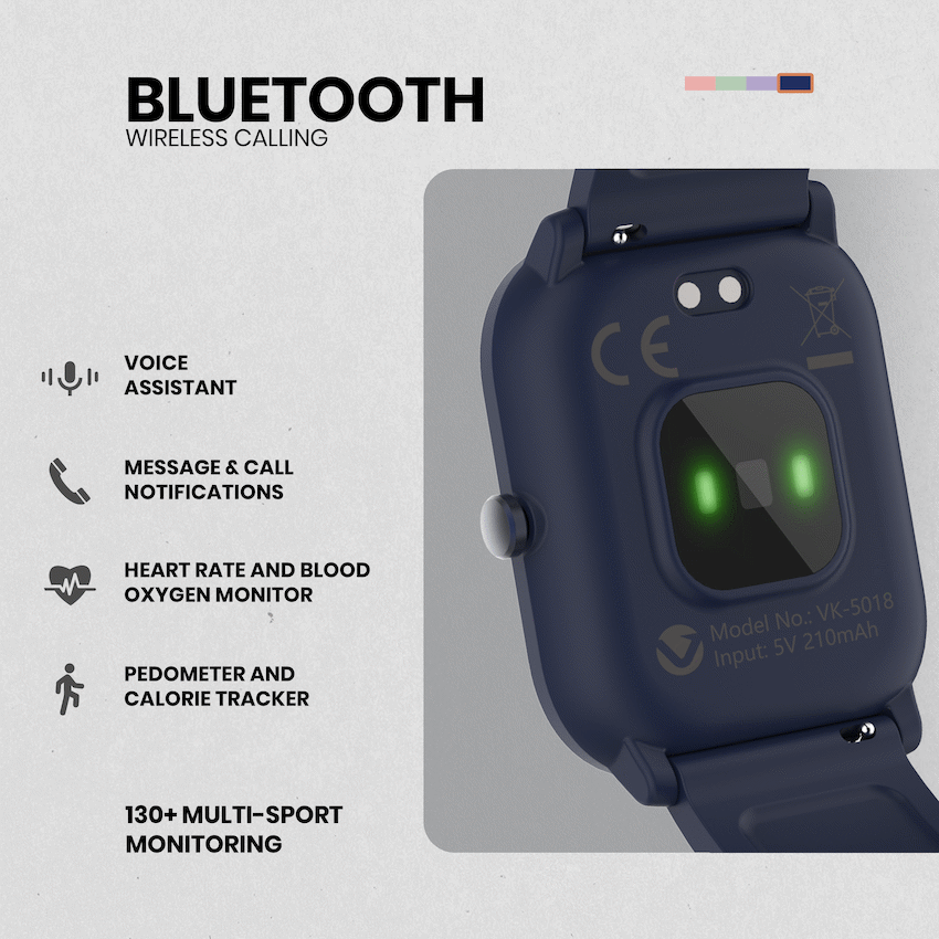 Volkano Vivo Series Kids Smart Watch - Dark Blue - Image 11