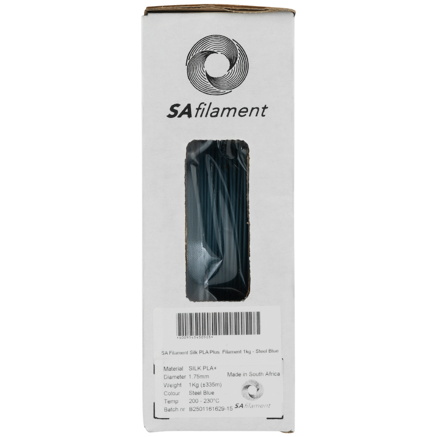 SA Filament Silk PLA Plus Filament 1kg - Steel Blue - Image 11