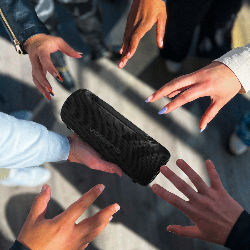 Volkano Mini Mamba 2.0 Series Bluetooth Speaker - Black - Image 12