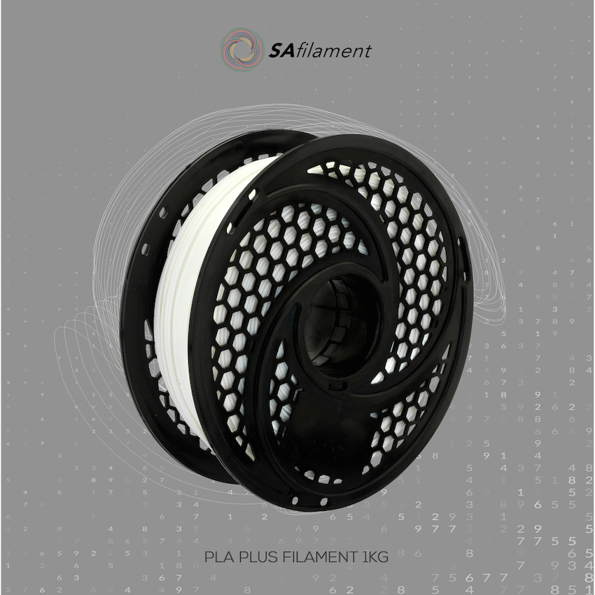 SA Filament Silk PLA Plus Filament 1kg - Pearl White - Image 13