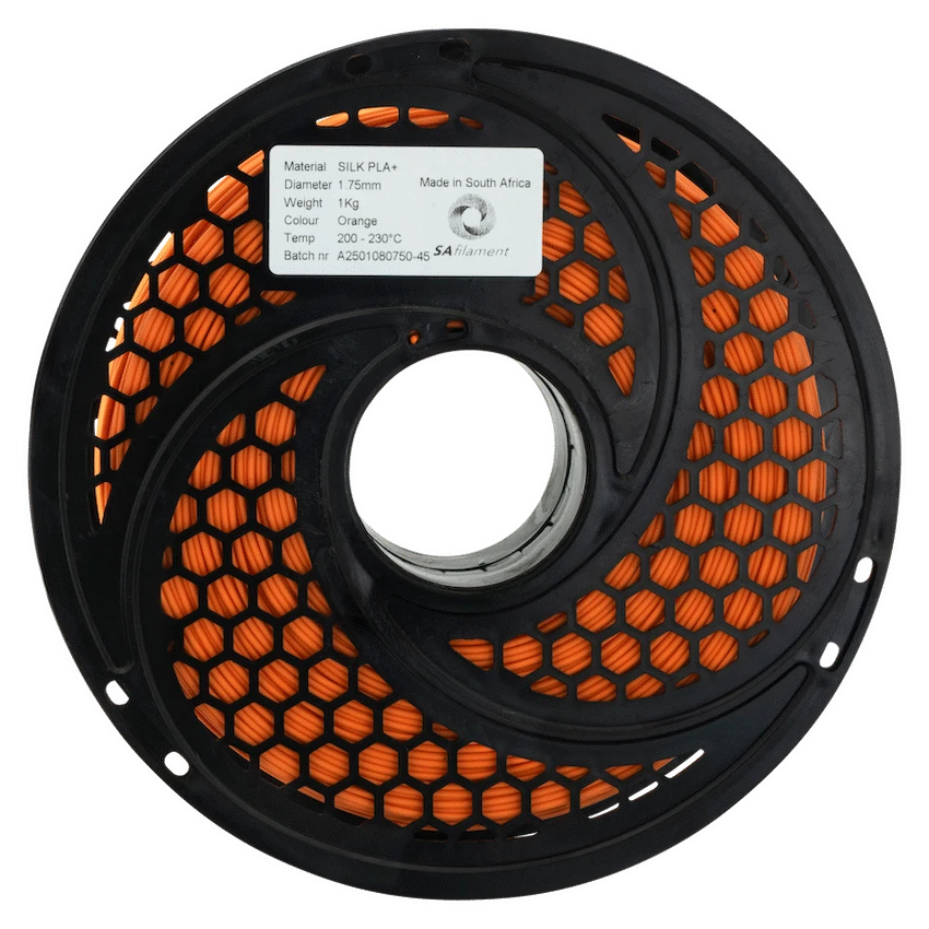 SA Filament Silk PLA Plus Filament 1kg - Orange - Image 13