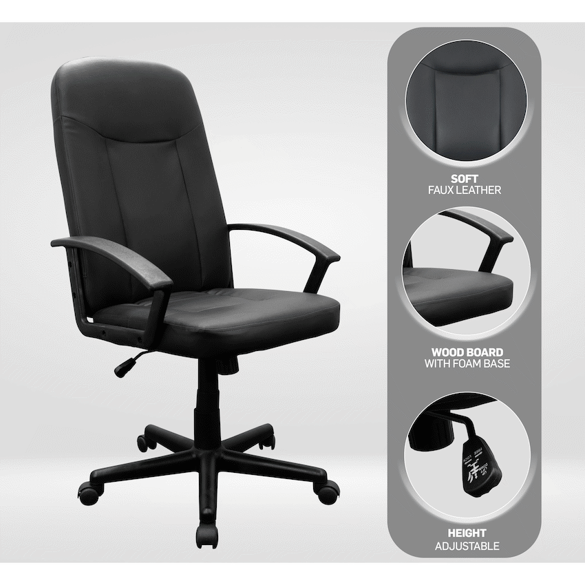 Everfurn Affinity High Back Office Chair - Image 13