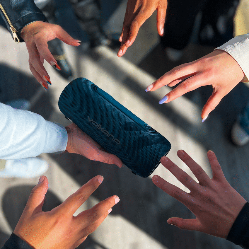 Volkano Mini Mamba 2.0 Series Bluetooth Speaker - Blue - Image 14