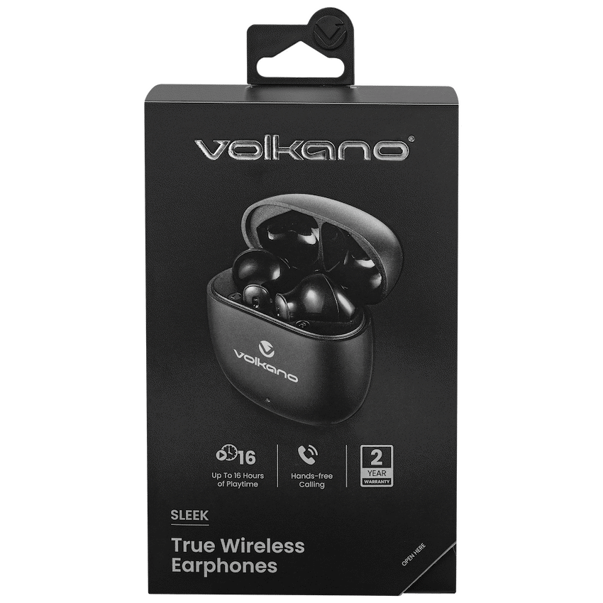 Volkano Sleek Series TWS Earphones - Black - Image 15