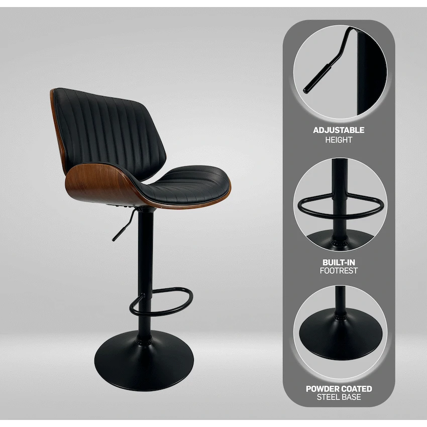 Everfurn Petunia Swivel Barstool (2 Pack) - Image 15