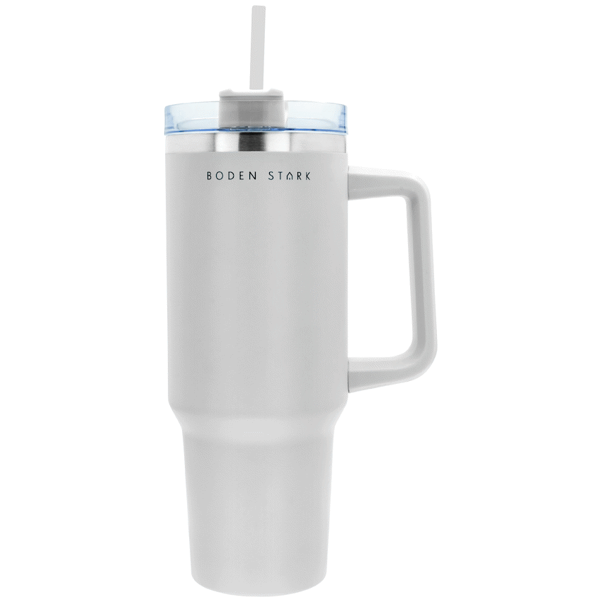 Boden Stark 1200ml Travel Mug - White - Image 15