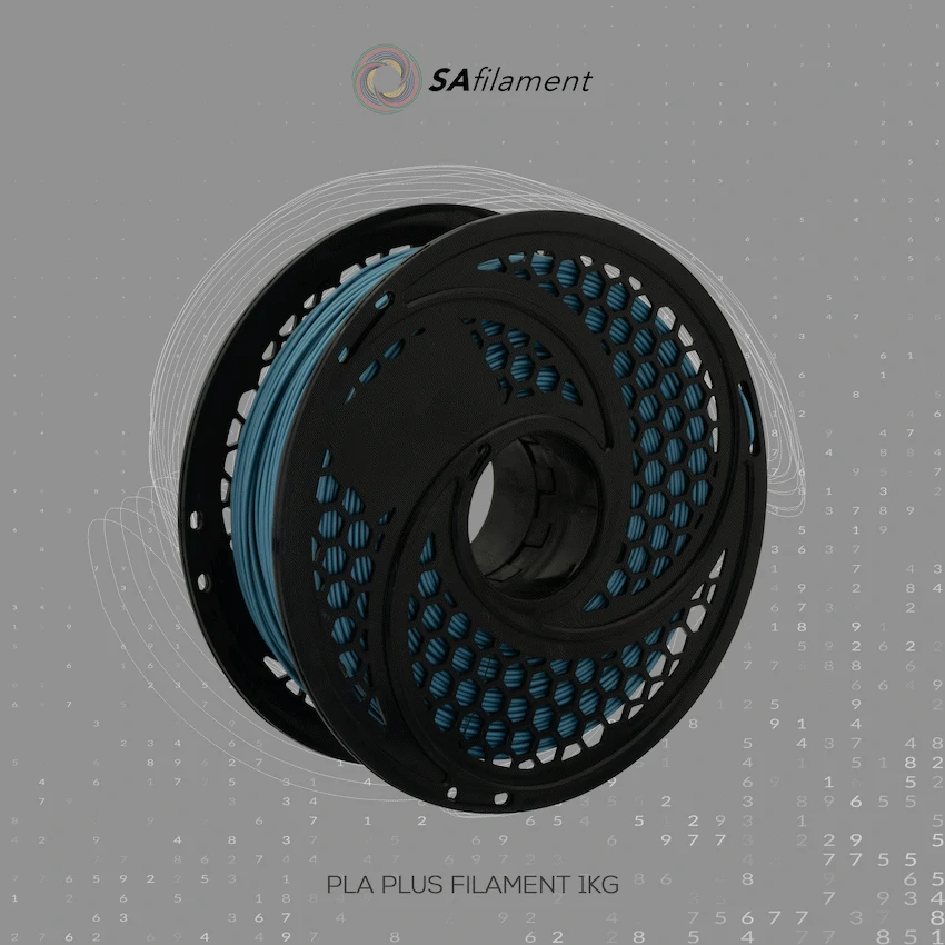 SA Filament Silk PLA Plus Filament 1kg - Steel Blue - Image 18