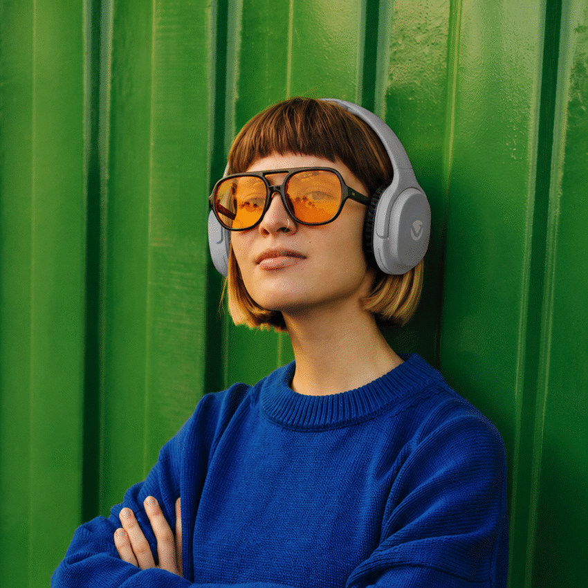 Volkano Pebble Series Bluetooth Headphones - Dark Grey - Image 19
