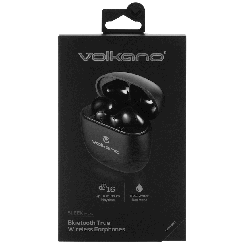 Volkano Sleek Series TWS Earphones - Black - Image 19