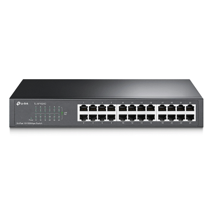 TP-Link TL-SF1024D 24-Port 10/100Mbps Desktop/Rackmount Switch - Image 2
