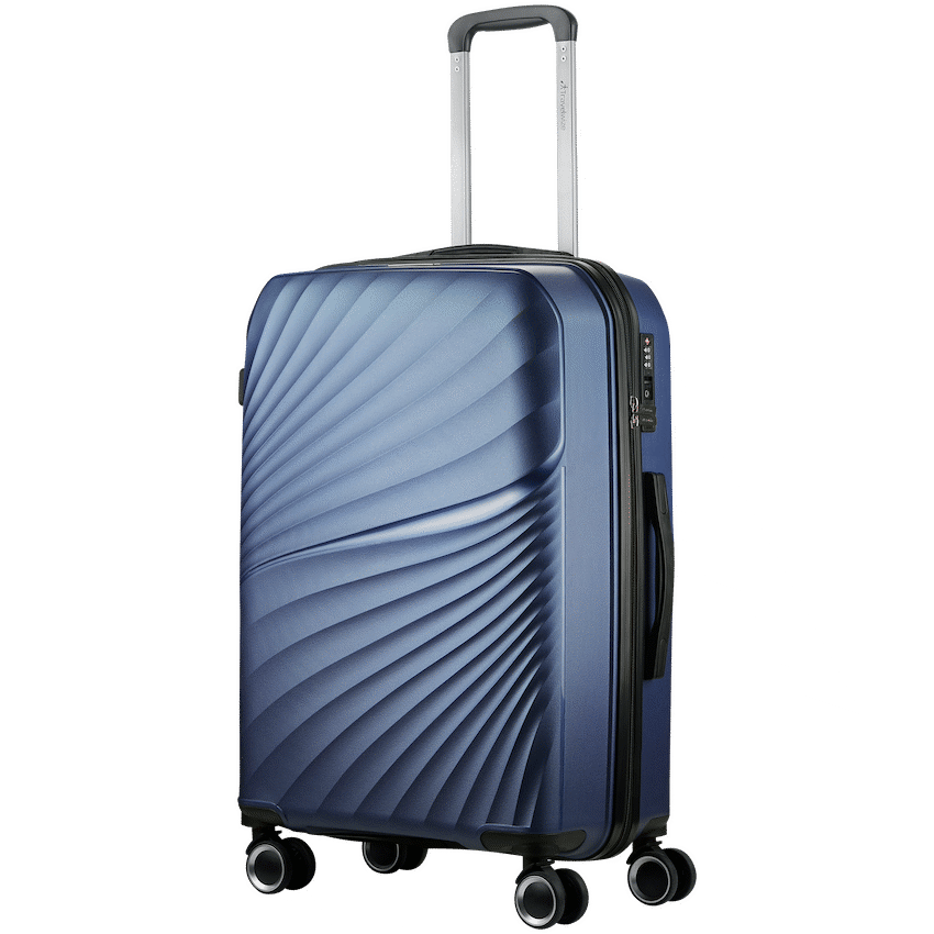 Travelwize Quartz PP 76cm 4-Wheel Spinner Luggage - Navy - Image 2