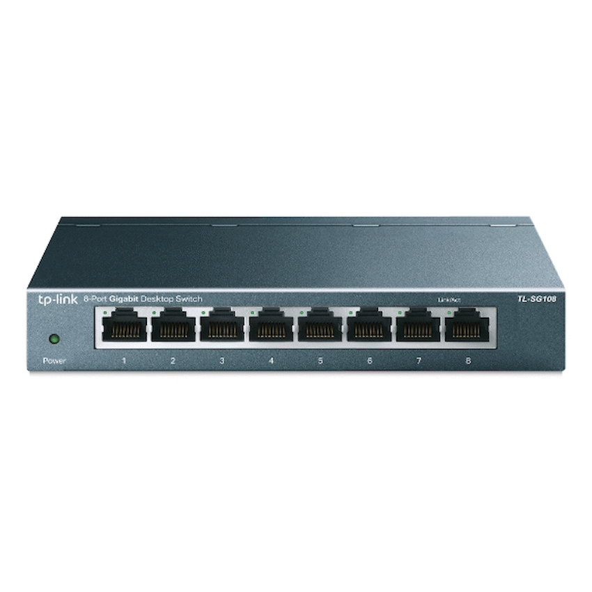TP-Link TL-SG108 8-Port Gigabit Desktop Switch - Image 2