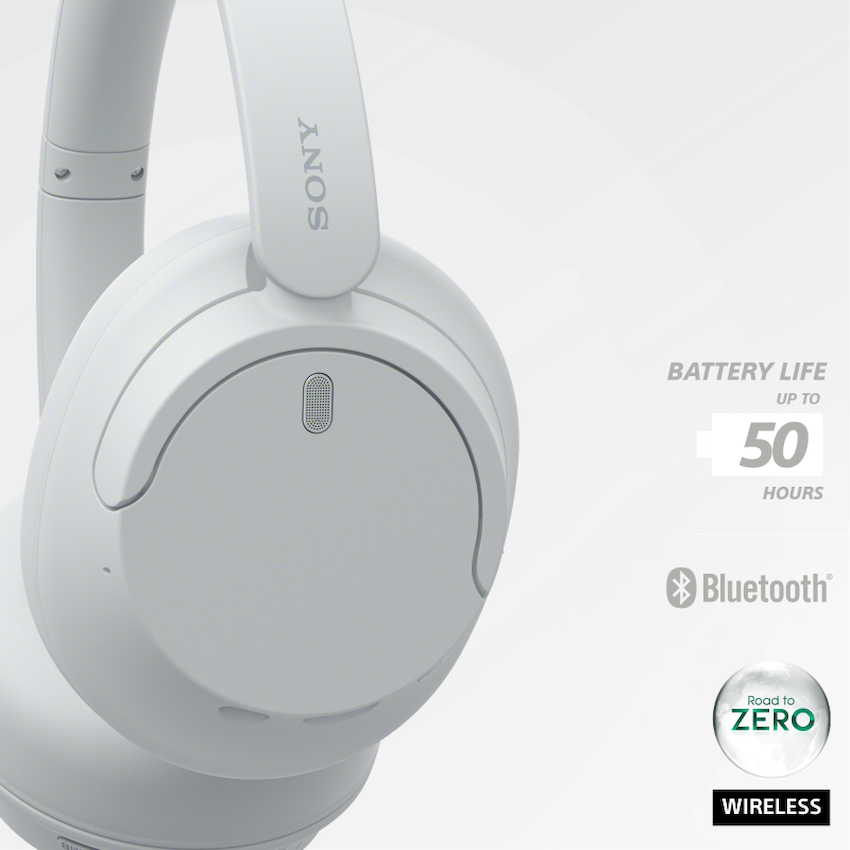 Sony WH-CH720 (White) Noise-Cancelling Over-Ear Headphones - Image 2