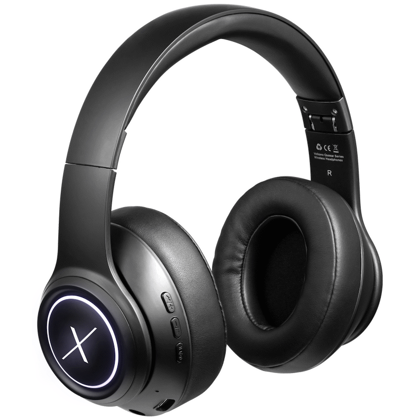 VolkanoX Quasar Series Bluetooth Headphones - Black - Image 2