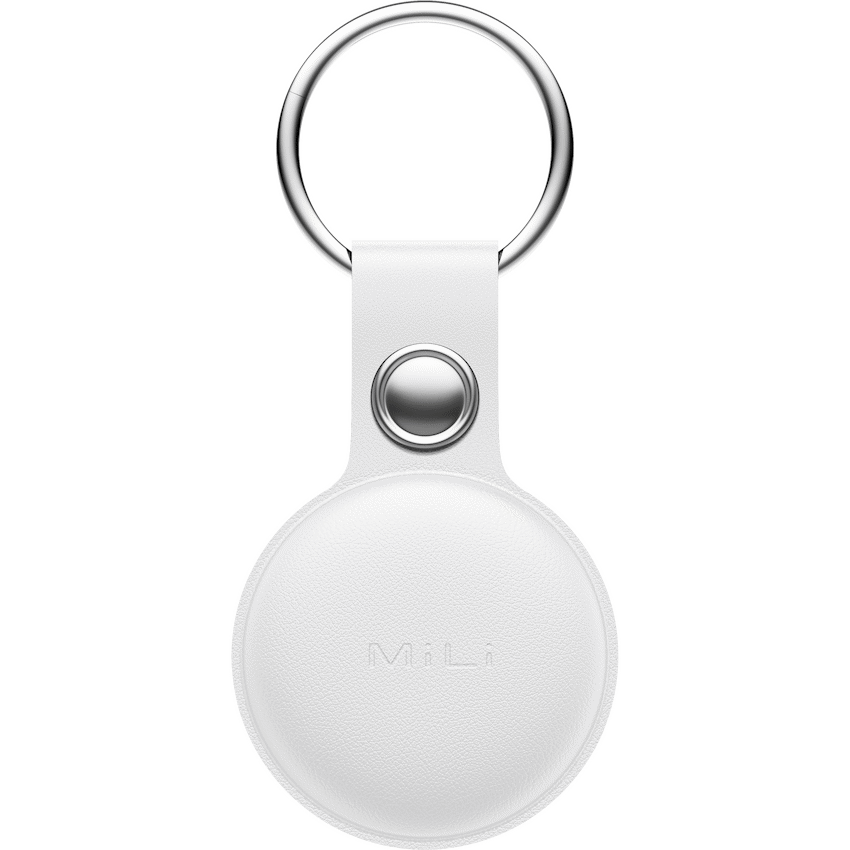 MiTag Apple-Compatible Tag with Leather Keychain Accessory - 1 Pack - Image 2