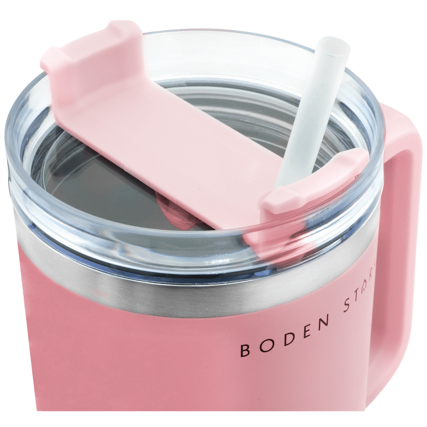 Boden Stark 1200ml Travel Mug - Pink - Image 2