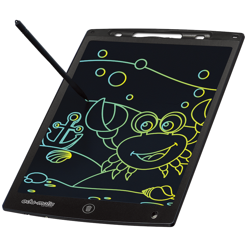 Edu-Matic Skribbler - 12in LCD Writing Tablet with 1 Delete Button - Image 2