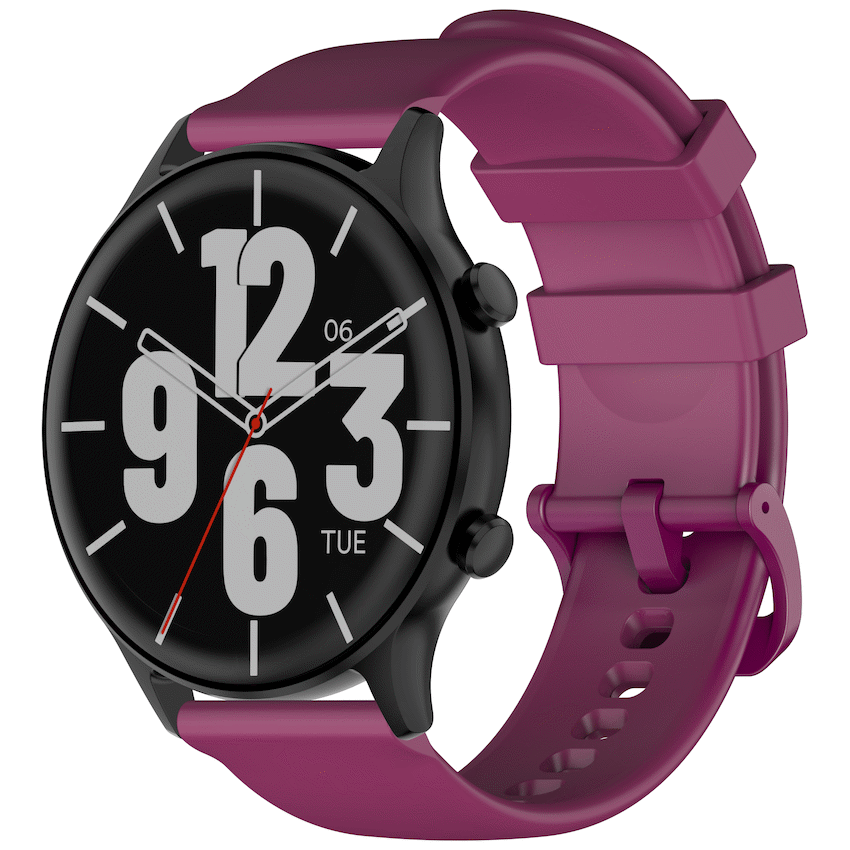 Volkano Halo Series Smartwatch - Burgundy - Image 2