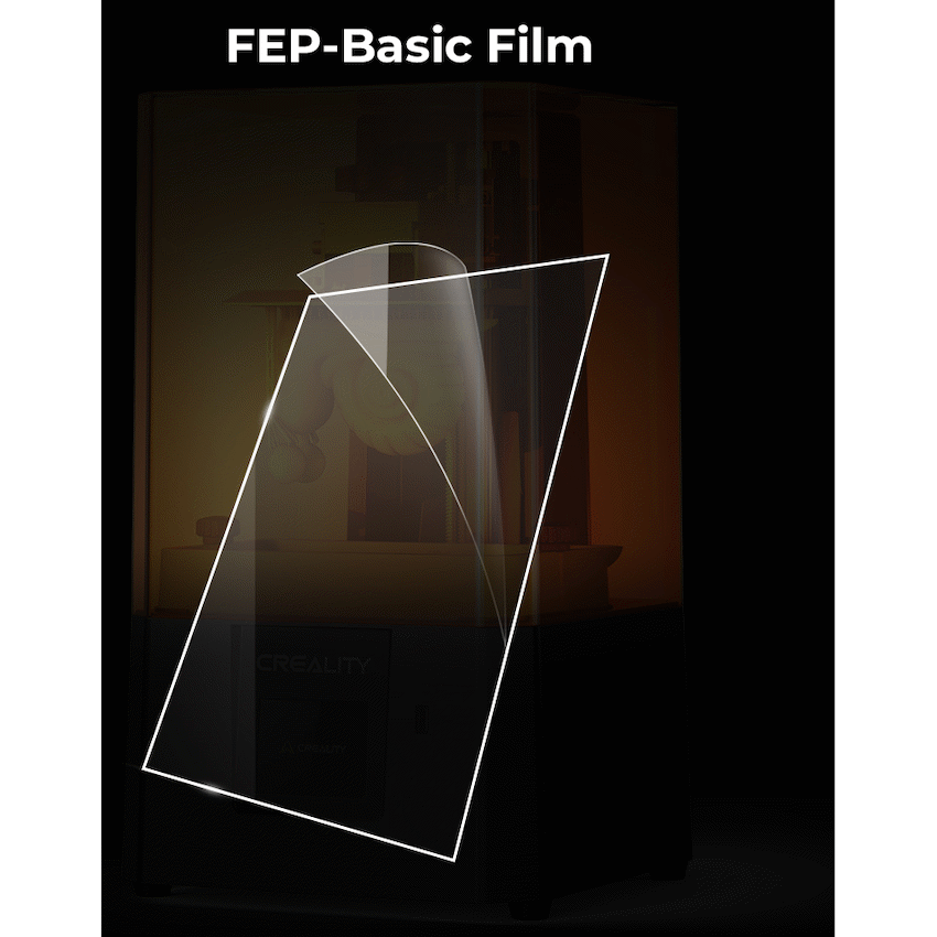 Creality Release film kit 200x140x0.15 FEP transparent V0 5PCS - Image 2