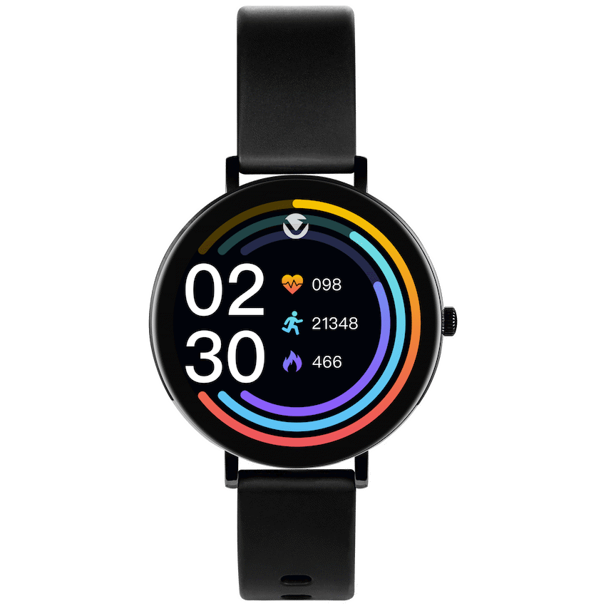 Volkano Aurora Series Ladies Smart Watch - Black - Image 2