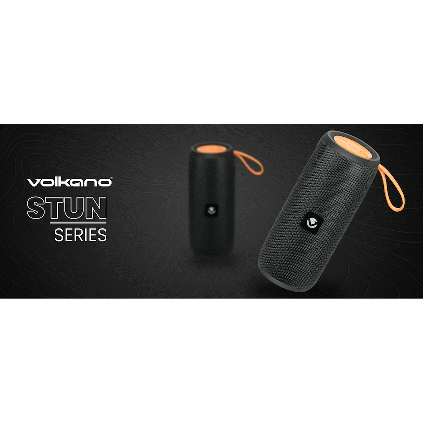 Volkano Stun 2.0 Series Bluetooth Speaker - Black - Image 2