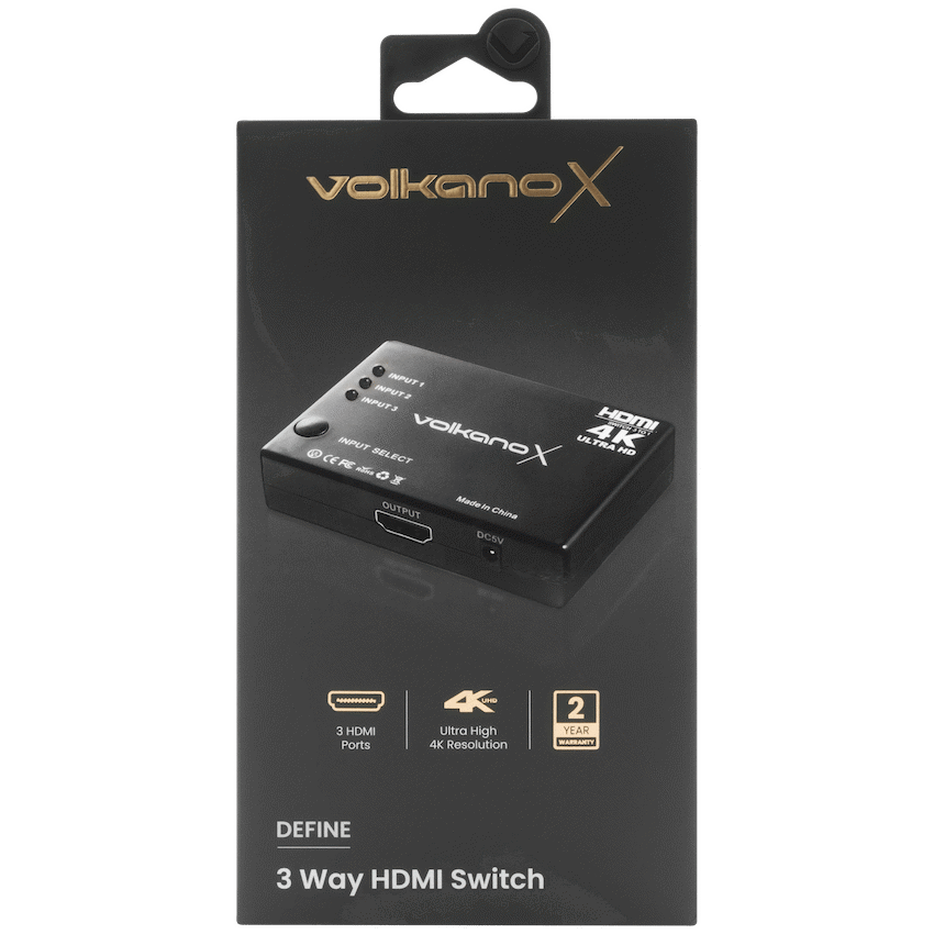 VolkanoX Define Series HDMI Switch 3-Way - Image 2