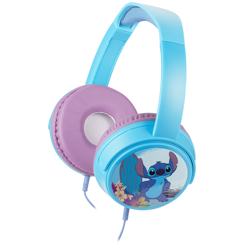 Disney Stitch Wired Headphones with 11 Stickers - Image 2