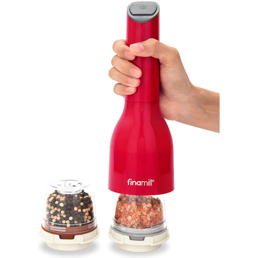 Finamill Battery-Operated Grinder - Sangria - Image 2