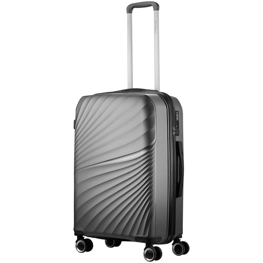 Travelwize Quartz PP 55cm 4-Wheel Spinner Luggage - Silver - Image 2