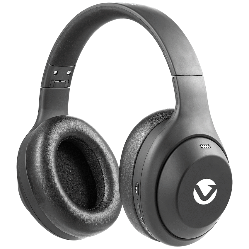 Volkano SoundSweeper Series Active Noise Cancelling bluetooth Headphones - Black - Image 2