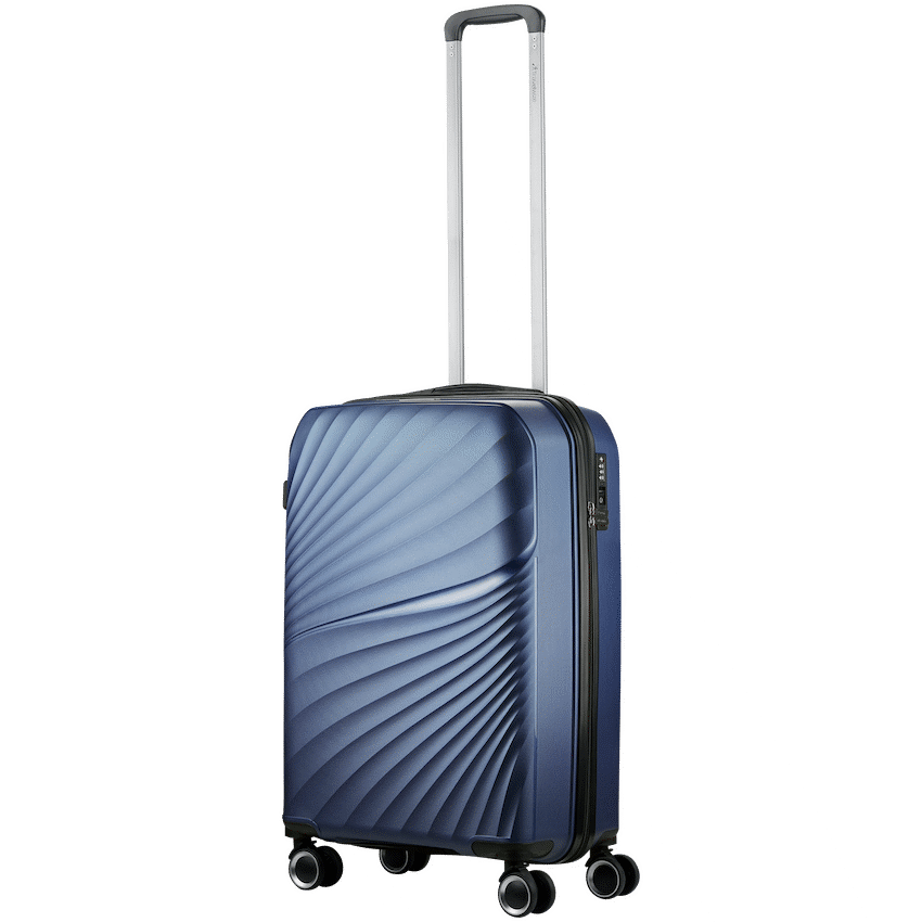 Travelwize Quartz PP 55cm 4-Wheel Spinner Luggage - Navy - Image 2