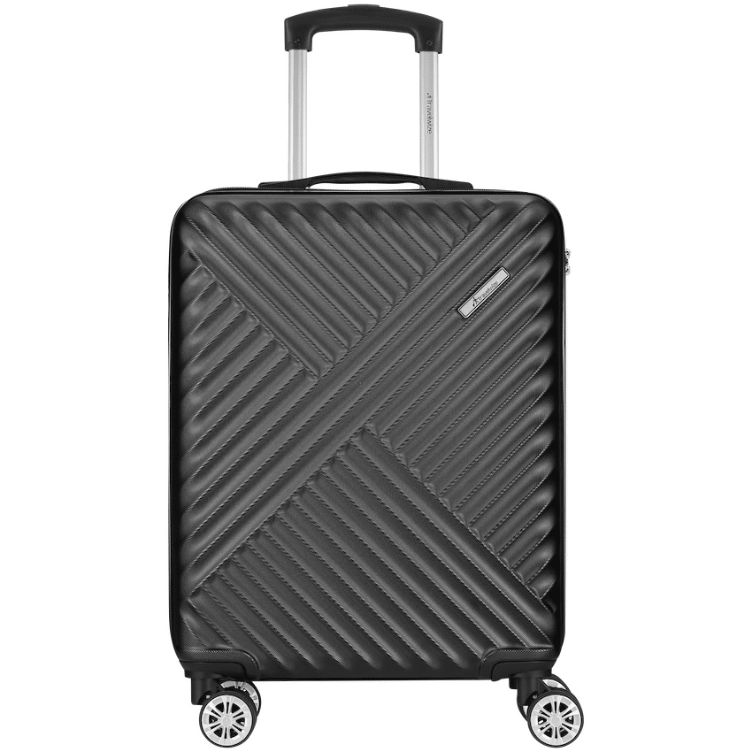 Travelwize Astra ABS 77cm 4-Wheel Spinner Luggage - Black - Image 2