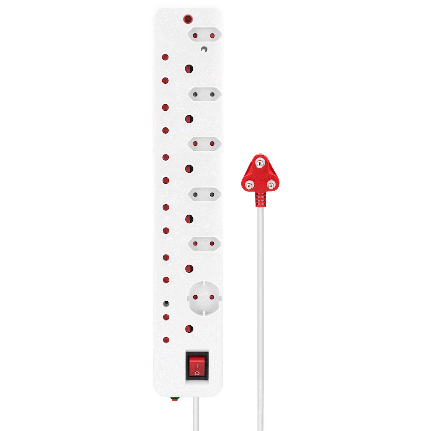 Ellies 12-Way Surge Multiplug - 0.5M WT - Image 2