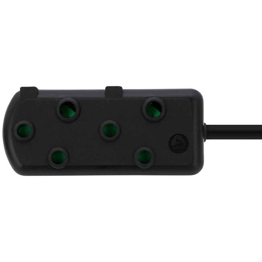 Switched Heavy Duty Side by Side (SBS) Extension Leads 20m- BK - Image 2