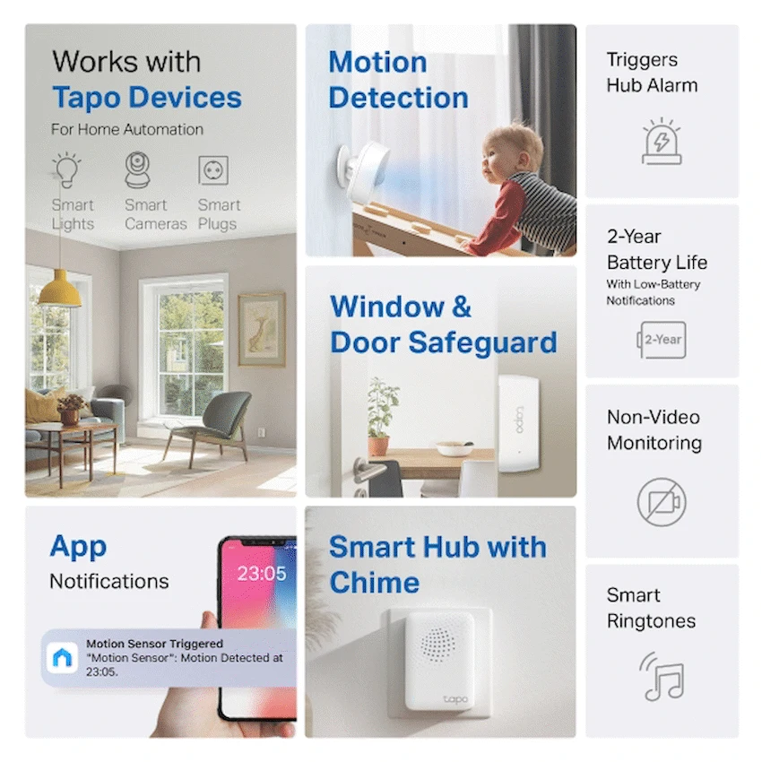 TP-Link Tapo Smart Sensor Starter Kit - Image 2