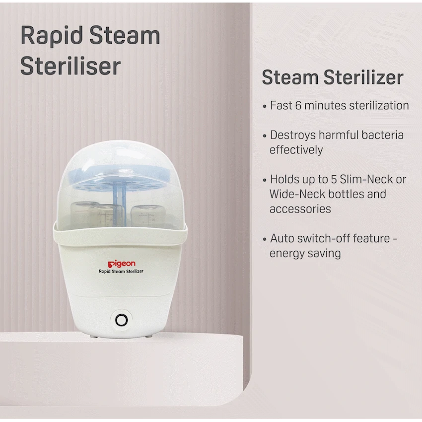Pigeon - Rapid Electric Steam Sterilizer - Image 2