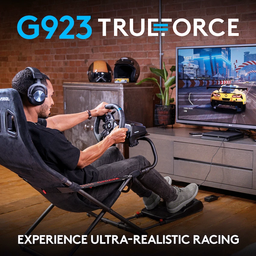 Logitech(R) G923 PS Trueforce Racing Wheel and Pedals for PS & PC - Image 2
