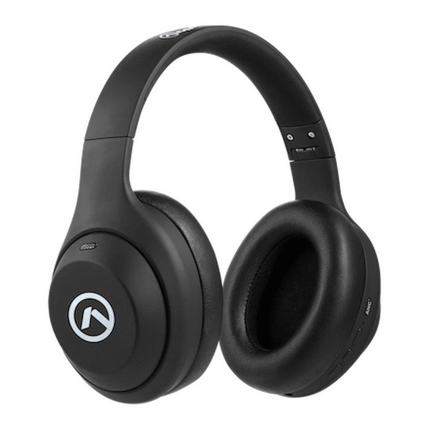 Amplify Quietude Bluetooth Headphones with Active Noise Cancelling - Black - Image 2
