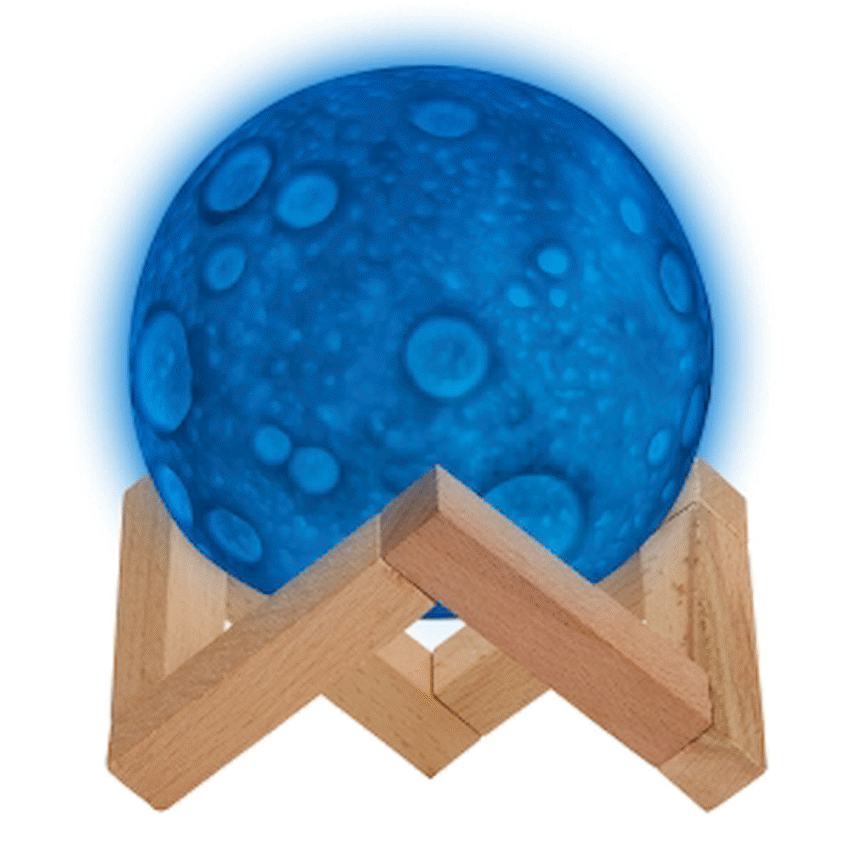 Volkano Galactic Mini Moon LED Mood Light - Battery Operated - Image 25