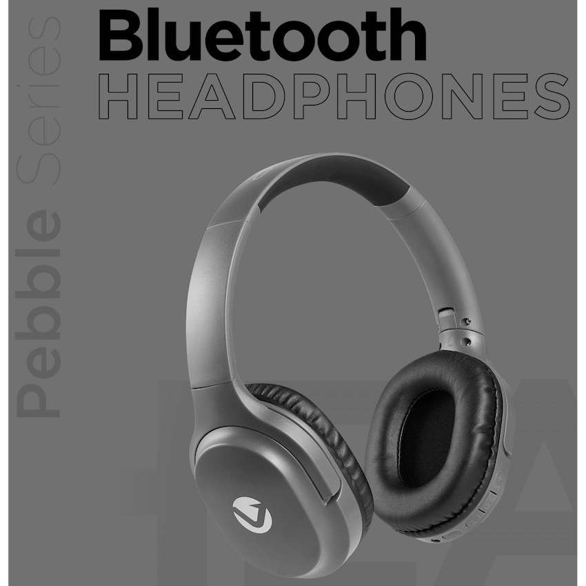 Volkano Pebble Series Bluetooth Headphones - Dark Grey - Image 27