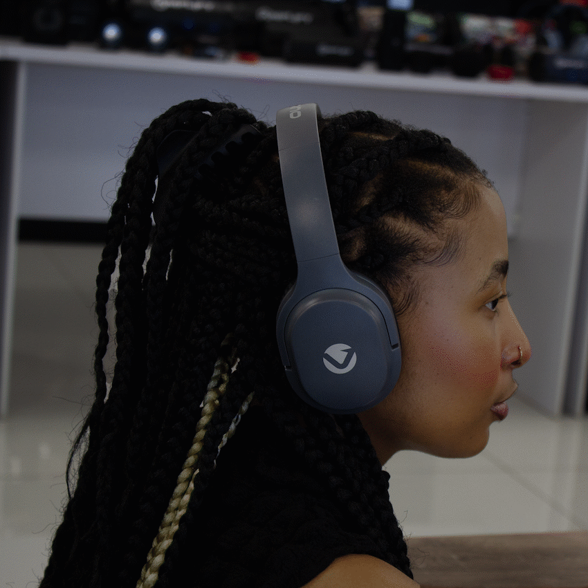 Volkano Pebble Series Bluetooth Headphones - Dark Grey - Image 29