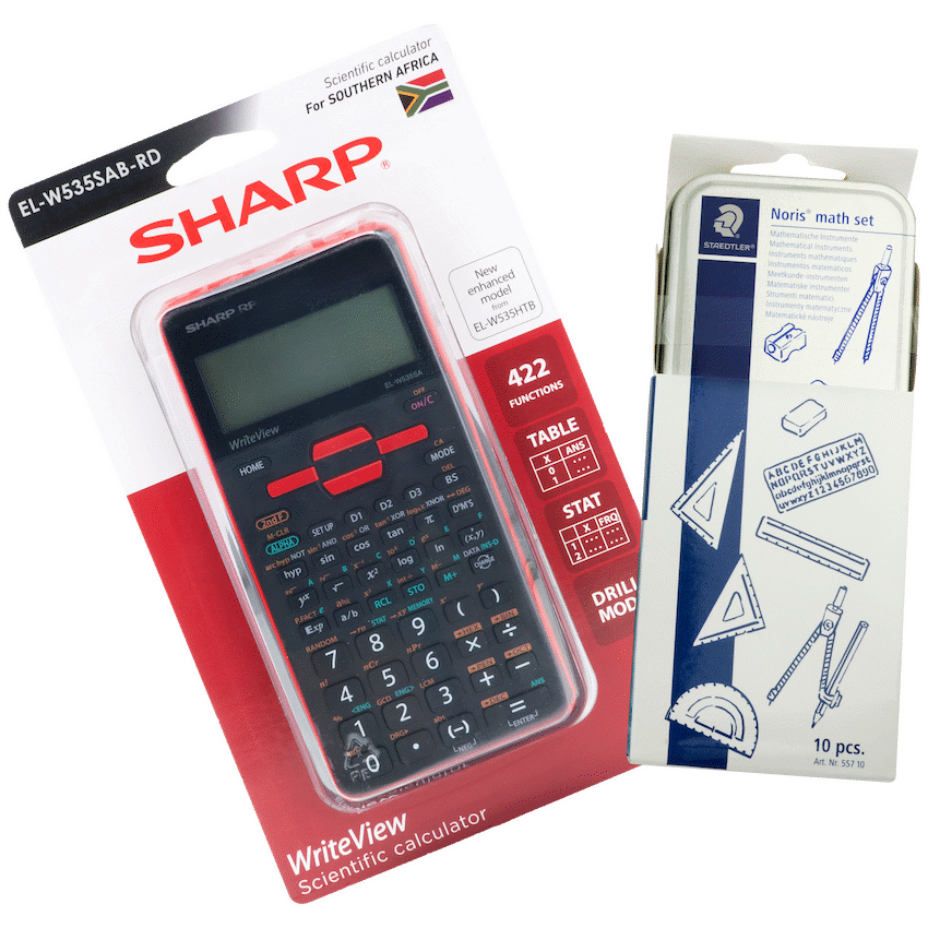 Sharp EL535 Scientific Calculator - 422 Functions- Red - Image 3